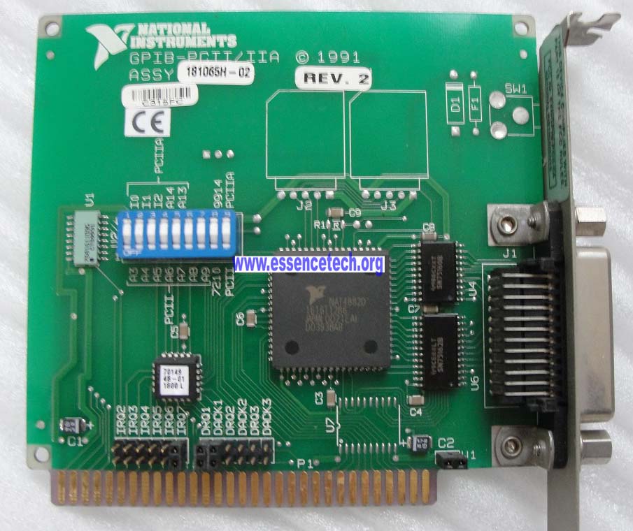 NI GPIB-PCI GPIB-PCII/IIA ISA IEEE-488.2 GPIB